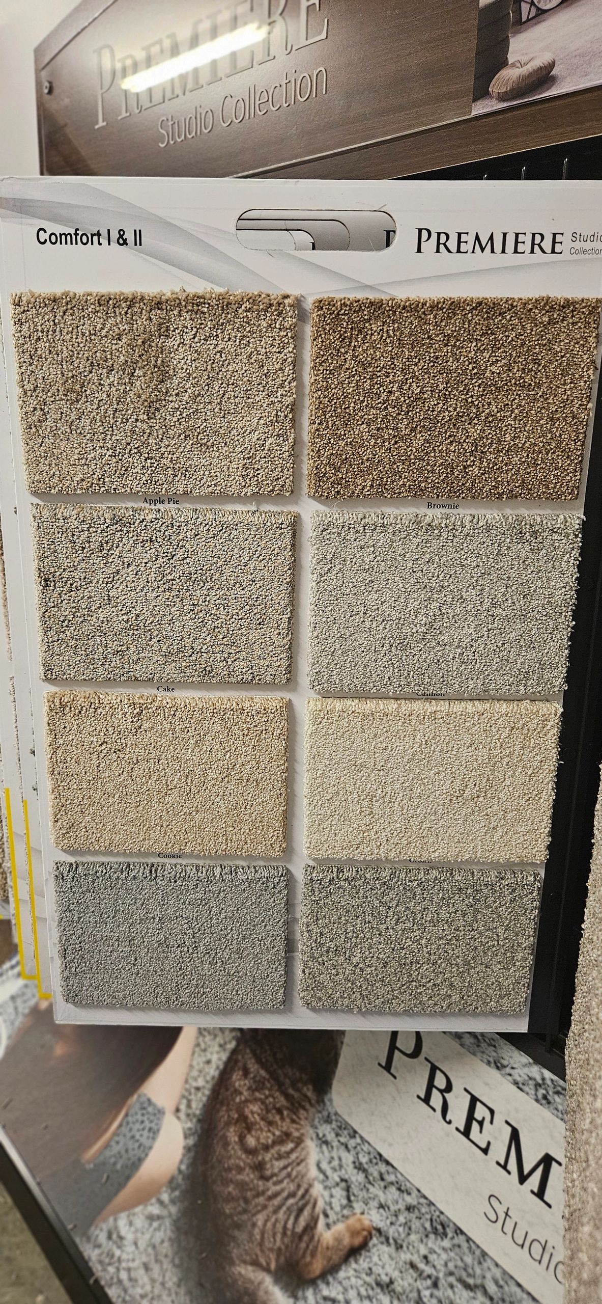 Carpet selection